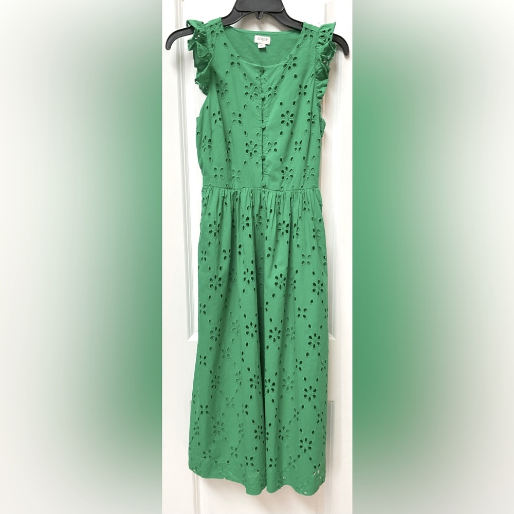 J. Crew Eyelet Dress